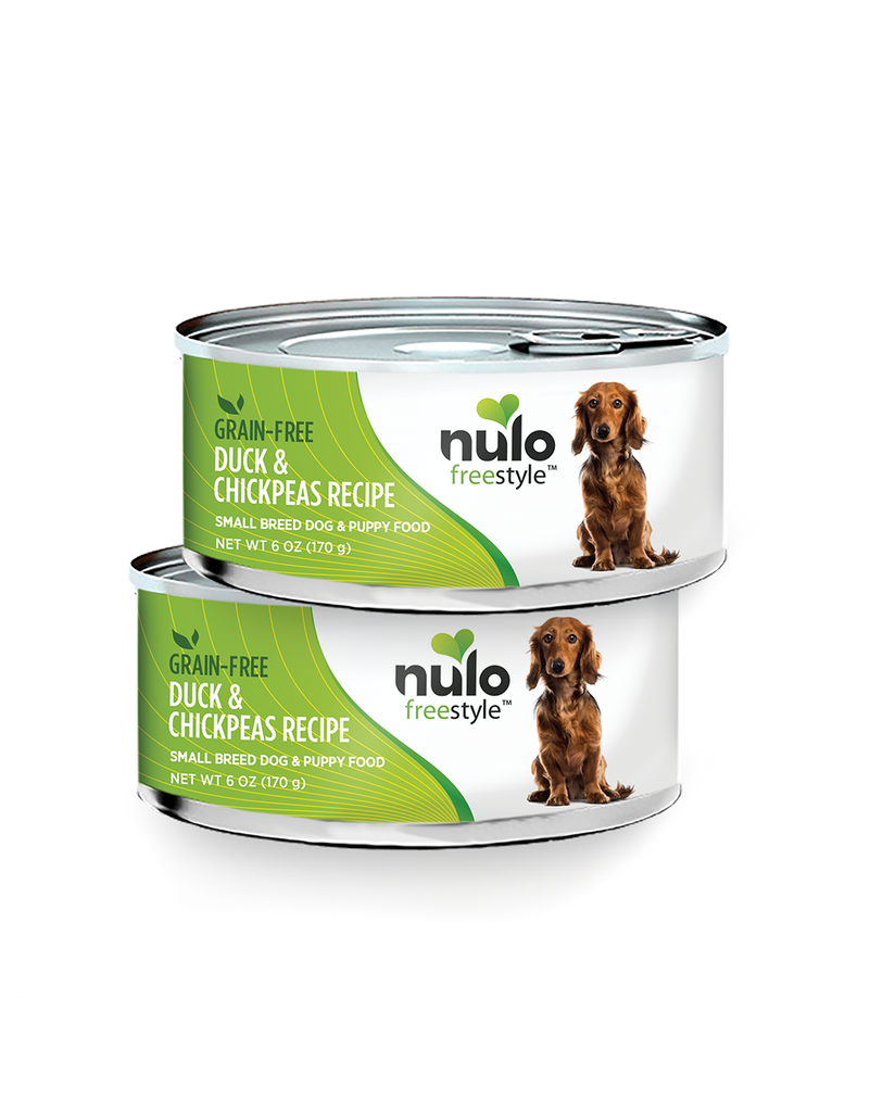 Nulo Freestyle wet Dog Food Grain Free 5.5oz Duck and Peas