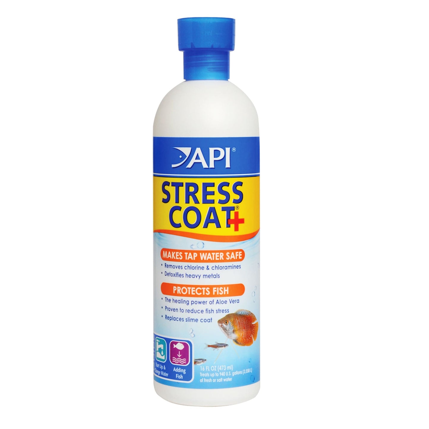 API Stress Coat Aquarium Water Conditioner 16 oz