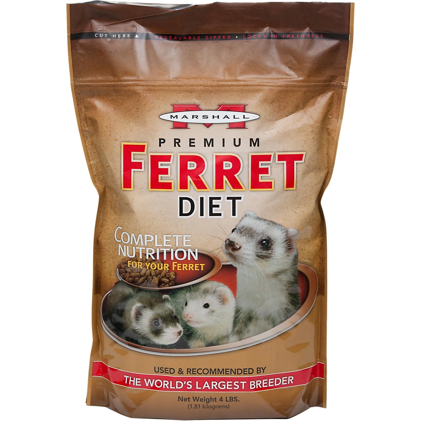 Marshall Pet Products Premium Ferret Food 4 Lb