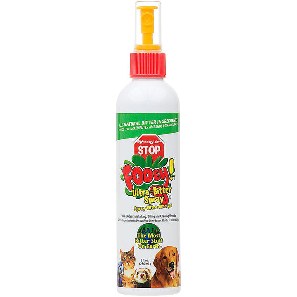 Synergy Labs Fooey Bitter Training Aid Spray for Pets  8oz