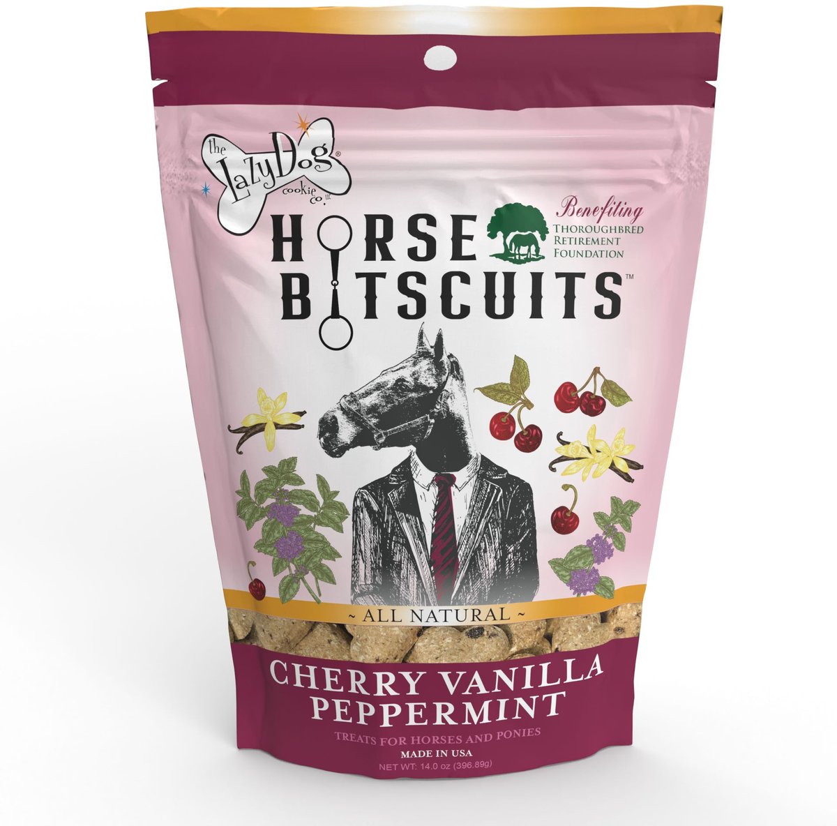 Lazy Dog Biscuits 12oz Cherry Vanilla Peppermint