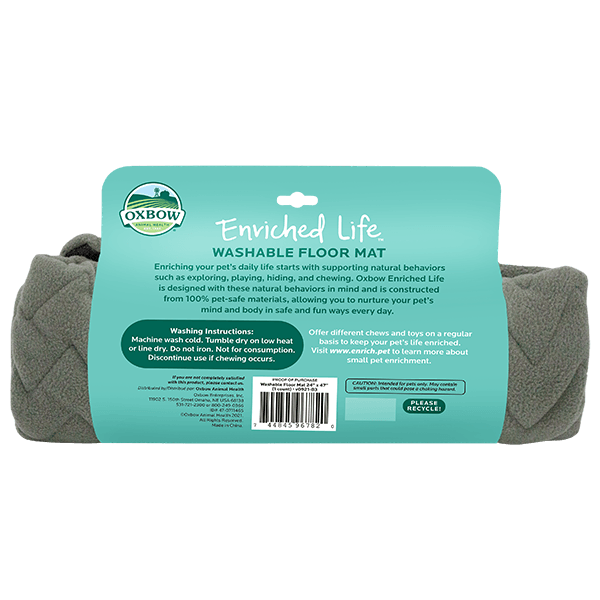 Oxbow Enriched Life Washable Floor Mat 27x14in