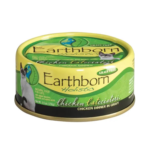 Earthborn Holistic Chicken Catcciatori Chicken All Stages Wet Cat Food 5.5 oz