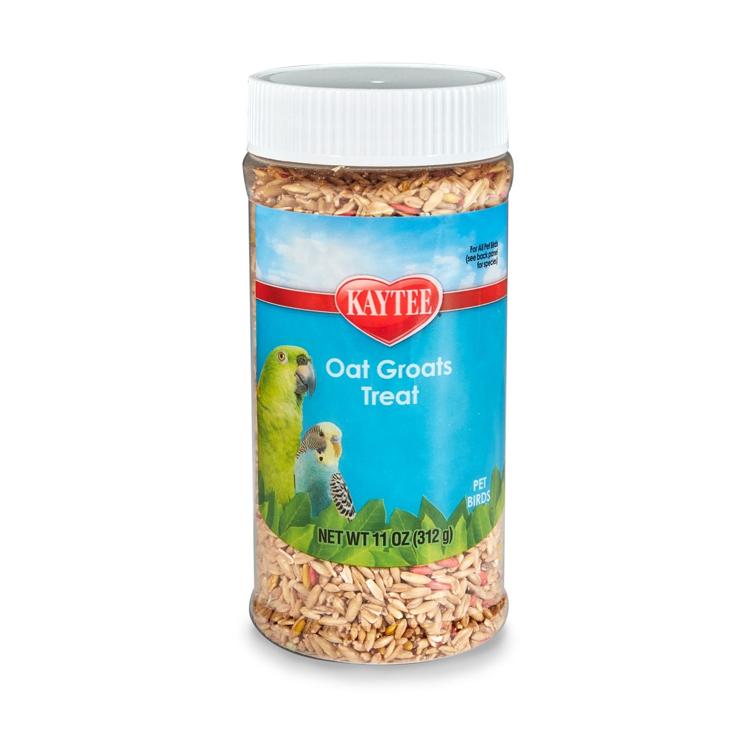 Kaytee Oat Groats Treat Jar-- All Pet Birds 11 oz jar