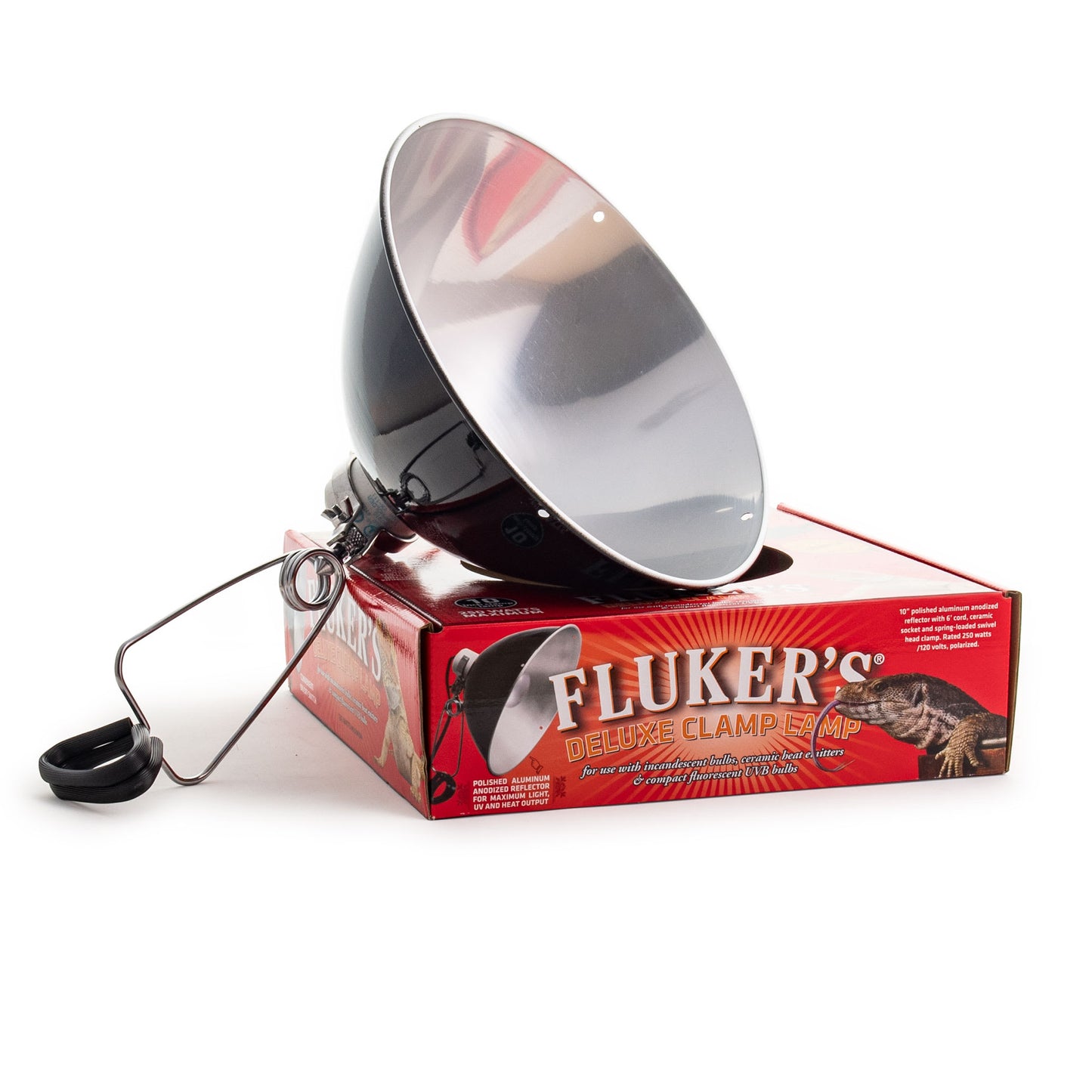 Fluker s Clamp Lamp with Switch 10