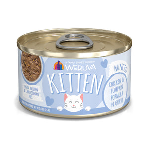 Weruva Classic Kitten 3oz Canned Cat food Chicken and Pumpkin