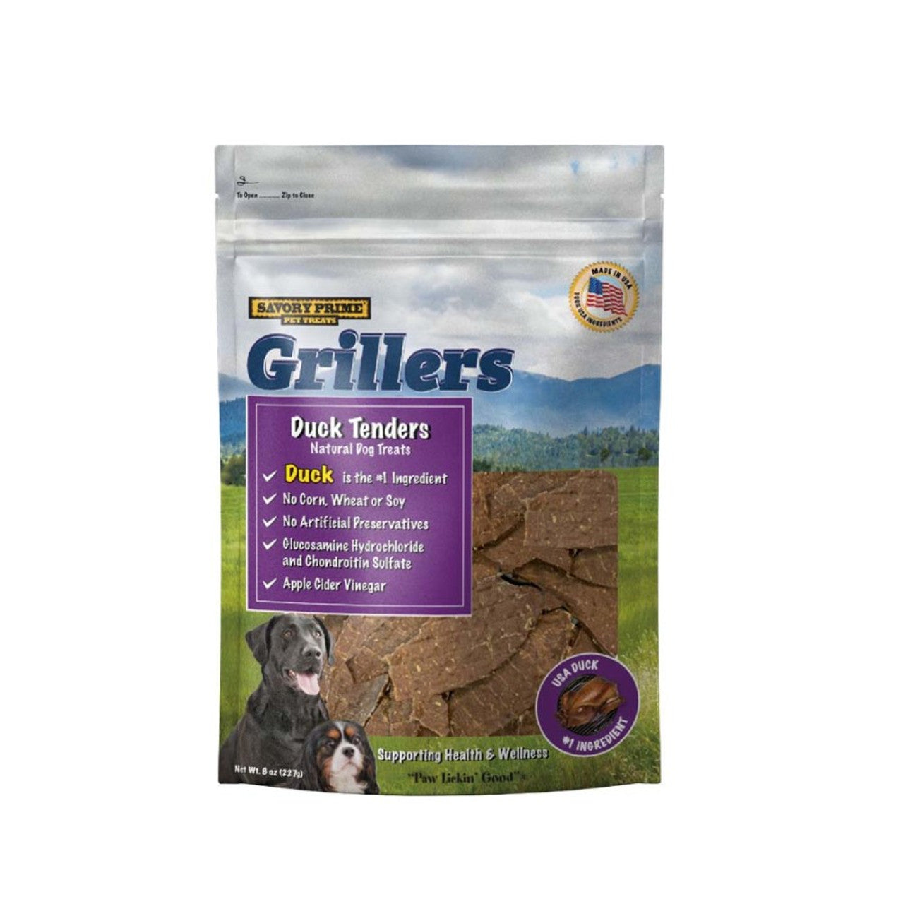 Savory Prime Grillers 8oz Duck