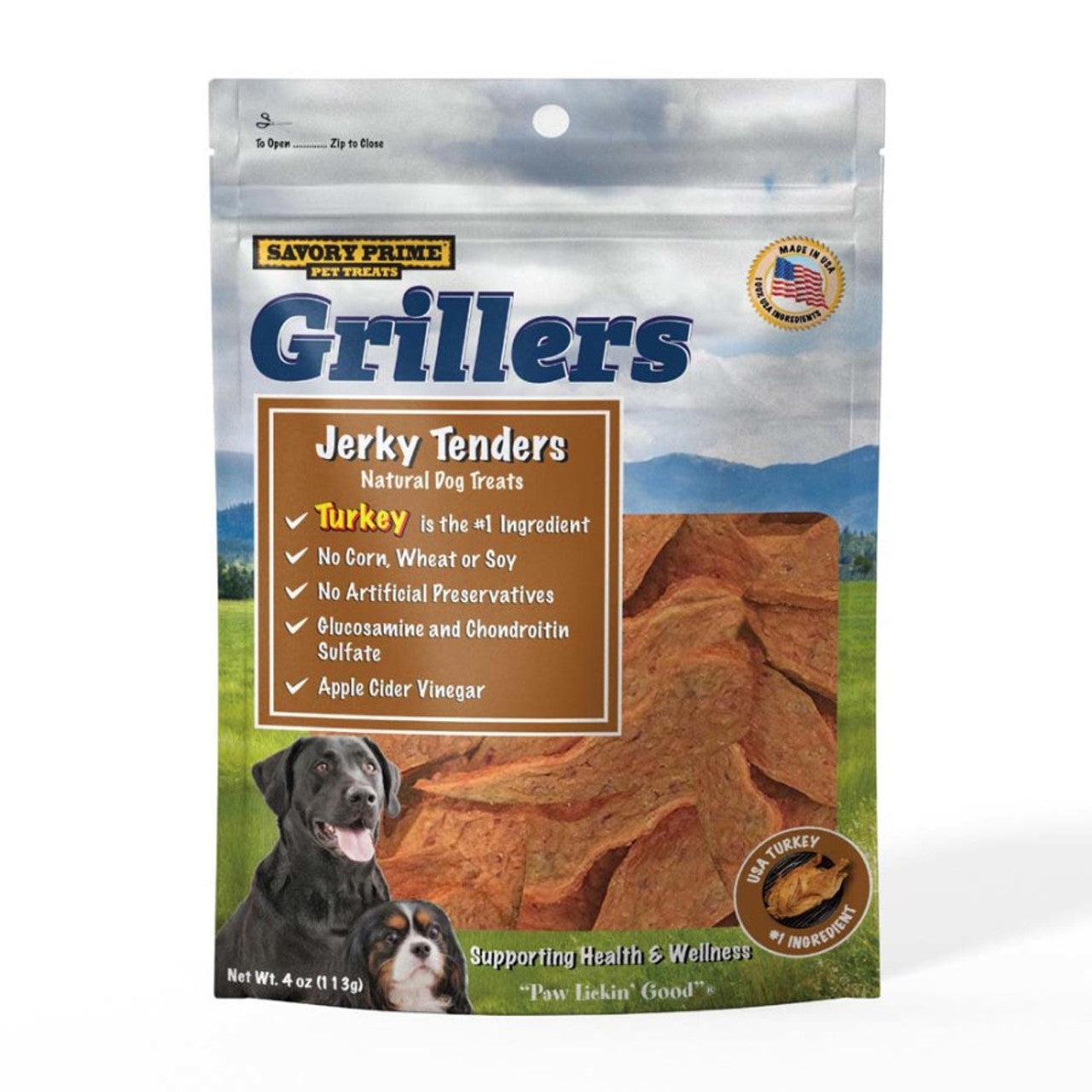 Savory Prime Grillers 4oz Turkey