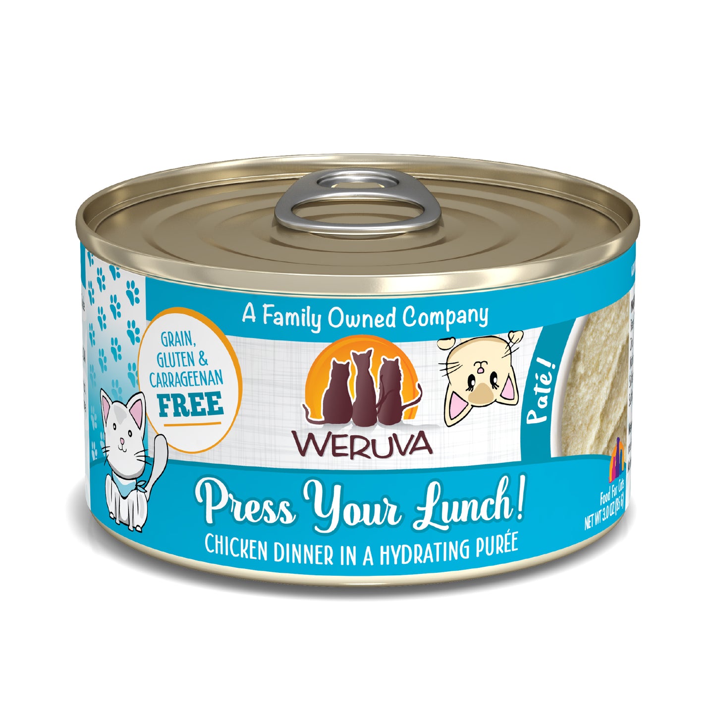 Weruva Pate 3oz Canned Cat food Press Your Lunch