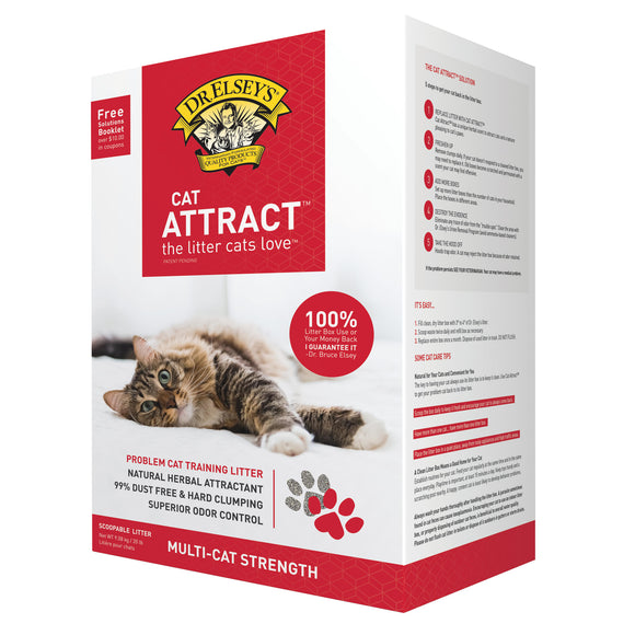 Dr. Elsey's Cat Attract Clumping Clay Litter 20lbs