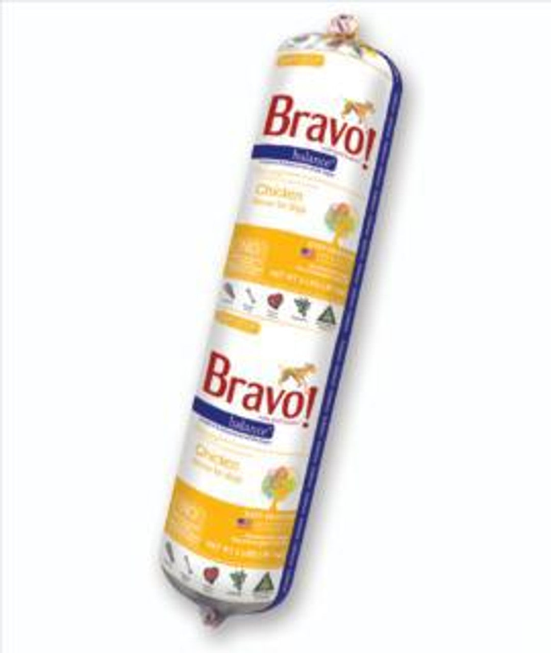 Bravo Balance Chicken Chub Frozen Raw Pet Food 2lb
