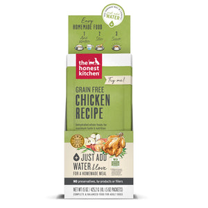 The Honest Kitchen Grain Free Pouch 1.5oz Chicken