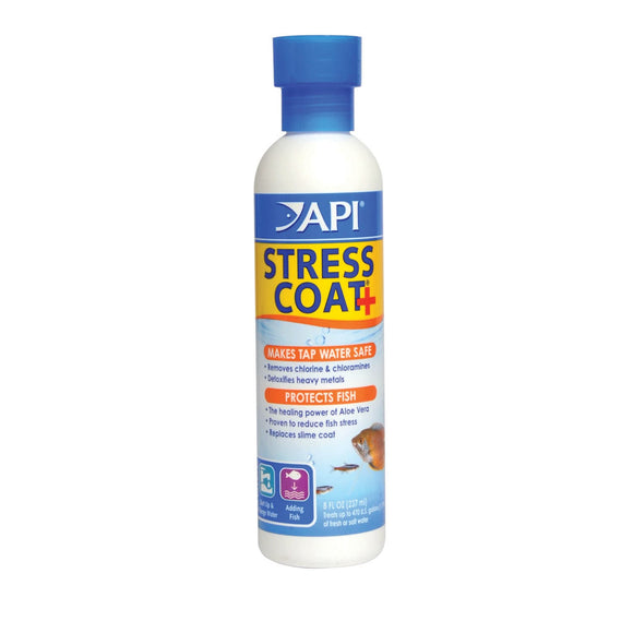 API Stress Coat  Aquarium Water Conditioner  8-Ounce