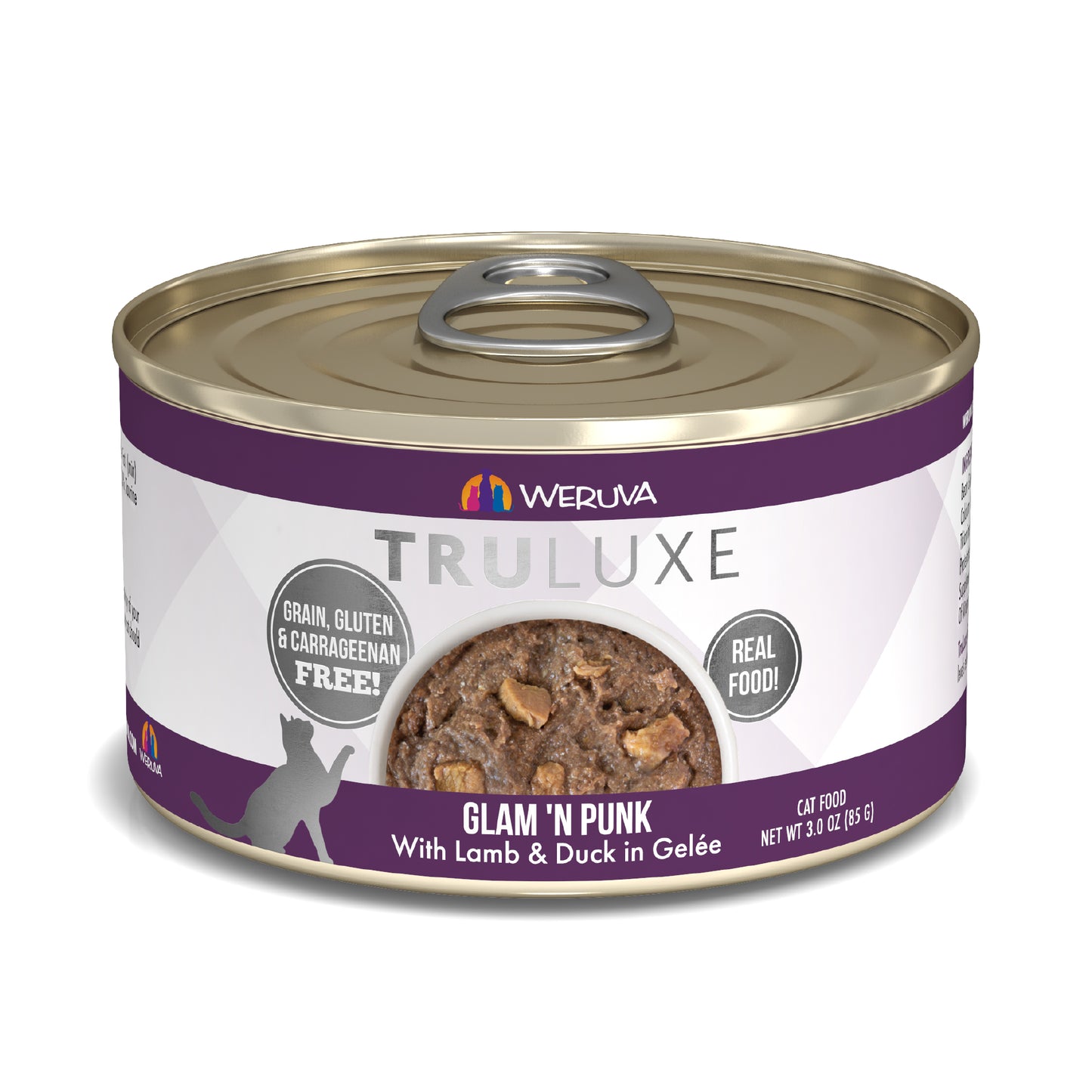 Weruva Truluxe Cat food 3oz Can Glam 'N Punk
