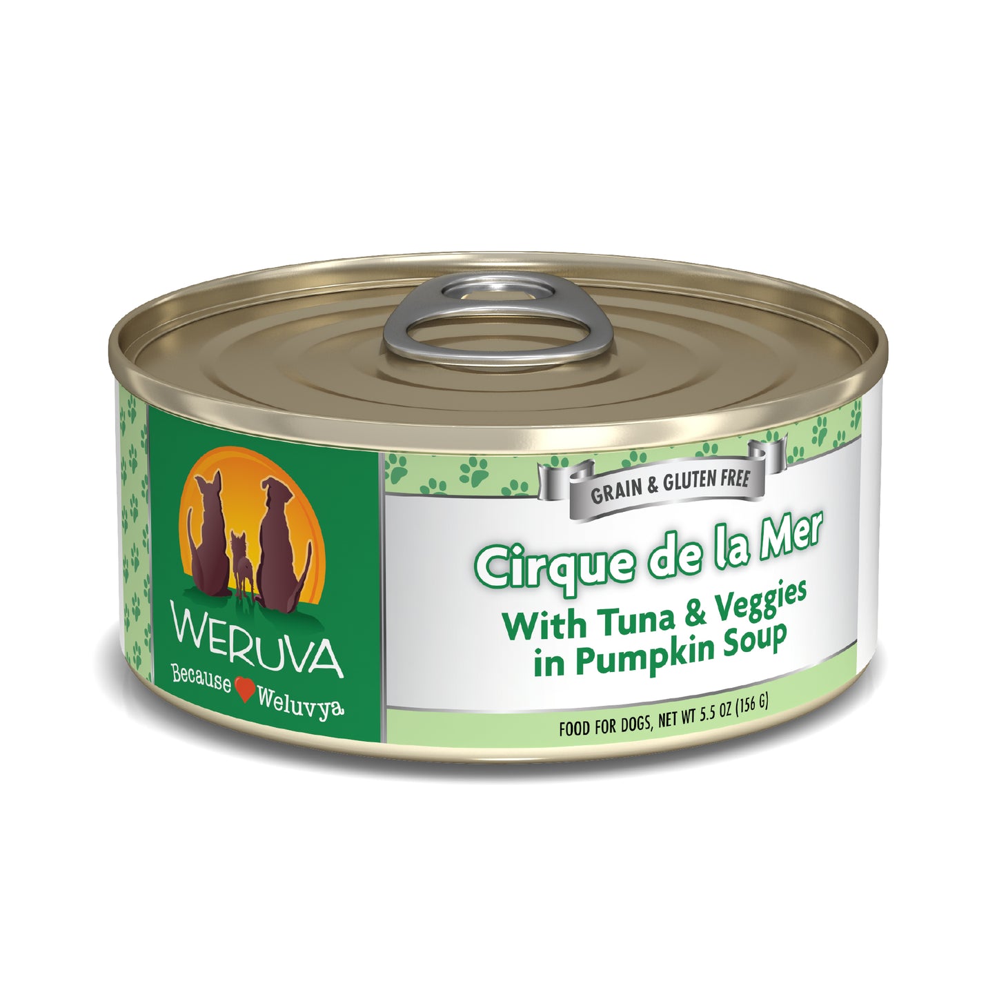 Weruva Classic Dog food 5.5oz Can Cirque De La Mer