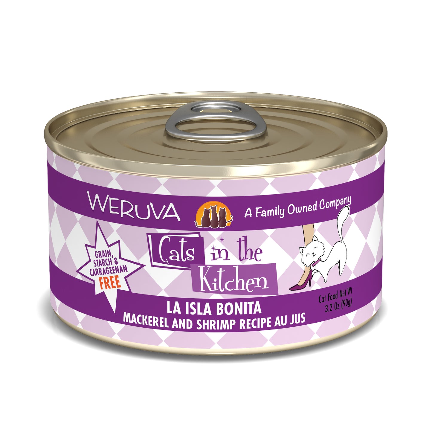 Weruva Cats in the Kitchen 3.2oz Canned Cat Food La Isla Bonita
