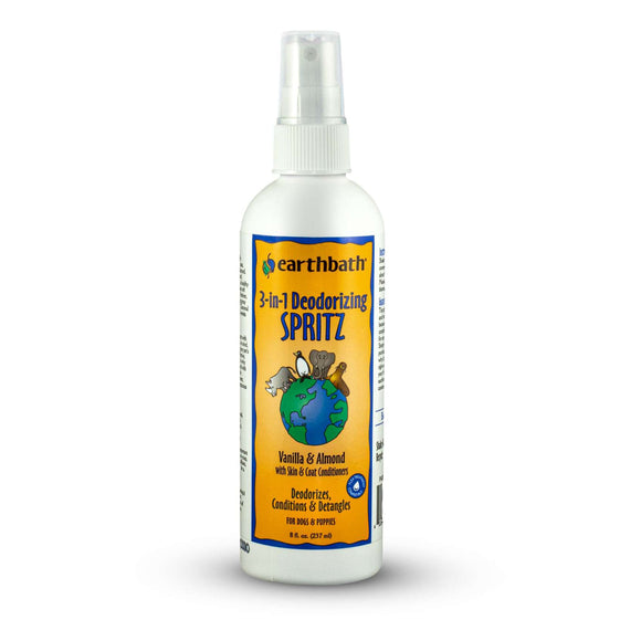 Earthbath® Vanilla & Almond 3-in-1 Deodorizing Spritz for Dog 8 Oz