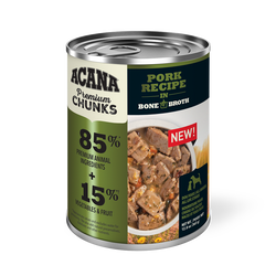 Acana Premium Chunks in Bone Broth 12.8oz Pork