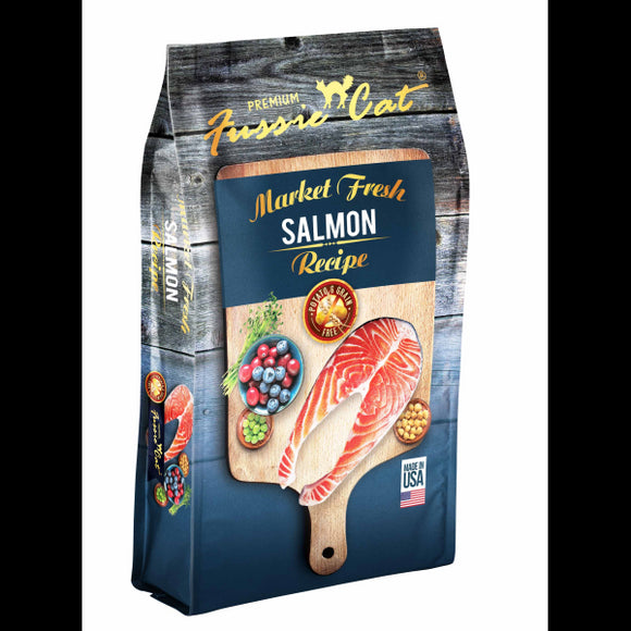 Fussie Cat Market Fresh Salmon Formula dry 2# bag