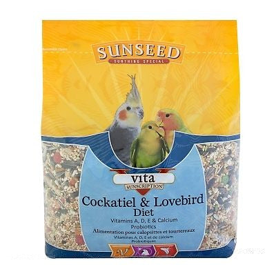 Sunseed® Vita Sunscription® Cockatiel & LoveBirds Diet 5 Lbs
