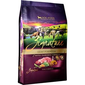 Zignature Goat Formula Dog Food Kibble 25lb