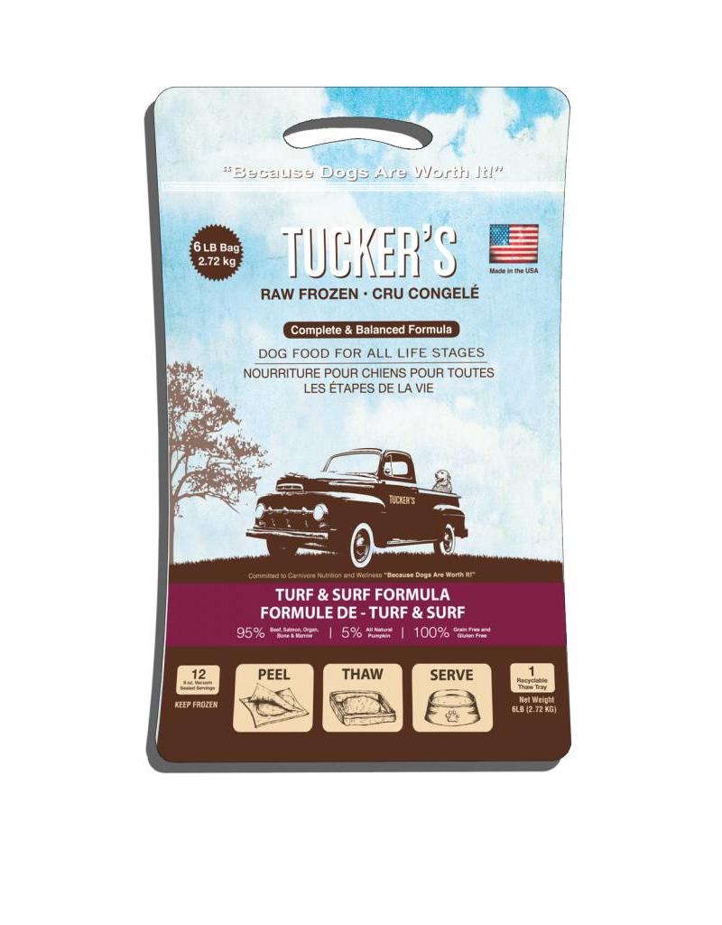 Tucker 6 lbs Basics Surf & Turf Raw Frozen Dog Food