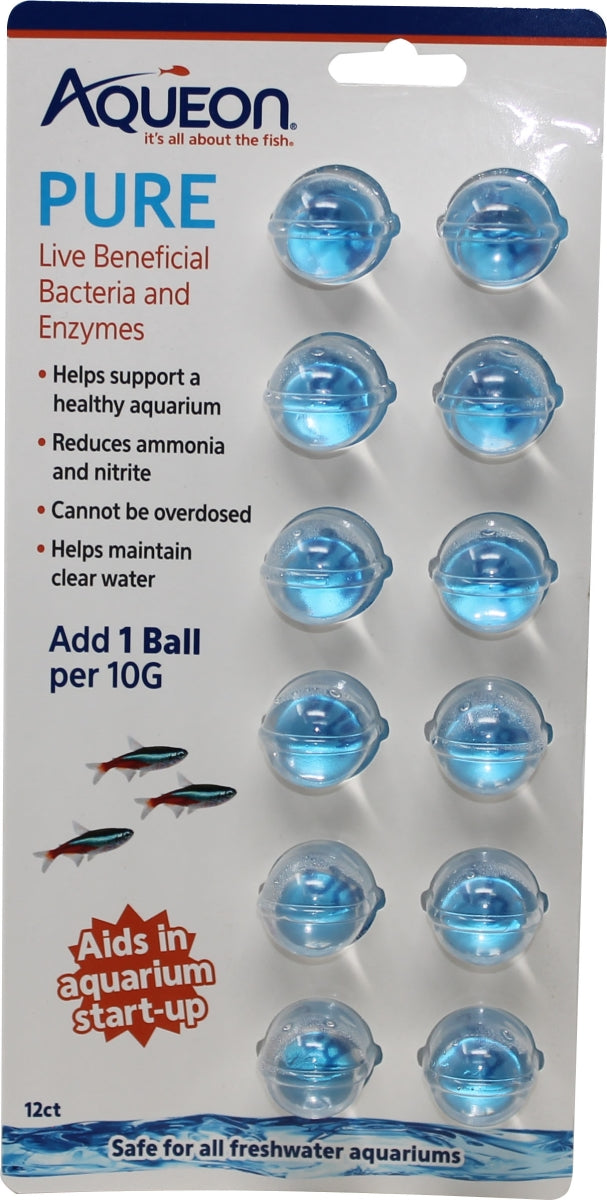 Aqueon PURE Bacteria Supplement 12 Pack