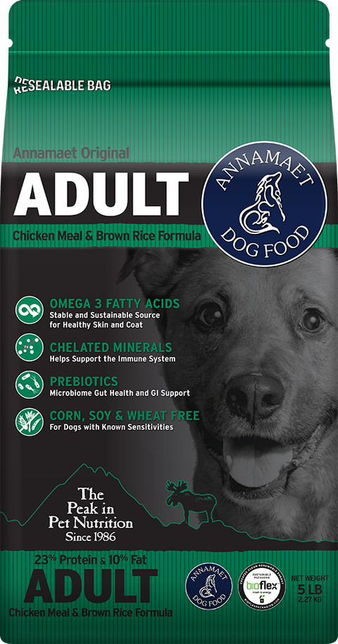 Annamaet Adult Dog Formula 23% Protein Chicken 25lb