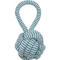 Mammoth Flossy Chews Monkey Fist Rope Ball Dog Toy Medium 3.75