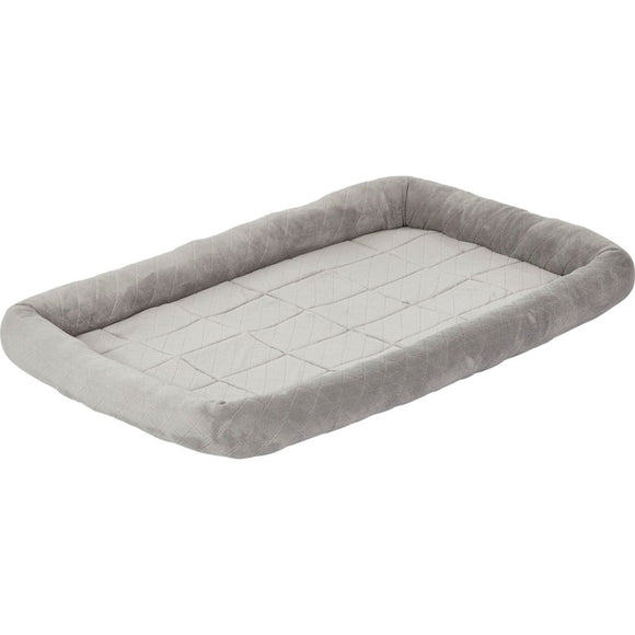 Midwest Homes for Pets 48 in. Quiet Time Diamond Stitch Bed  Grey