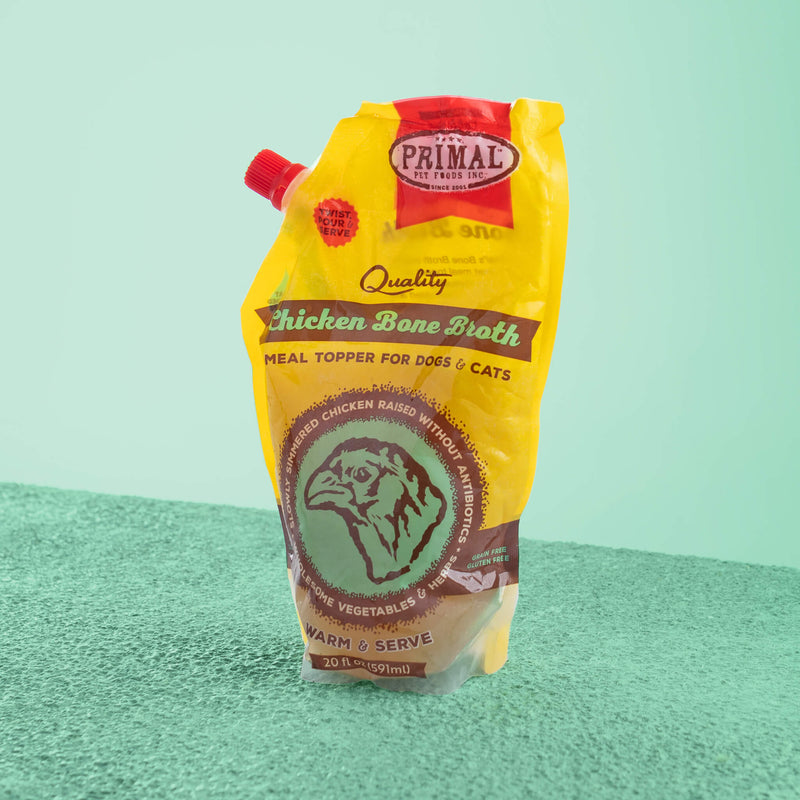 Primal Frozen Bone Broth 20oz Chicken