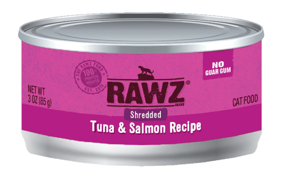 Rawz Shreds Cat Food 3oz Salmon and Tuna