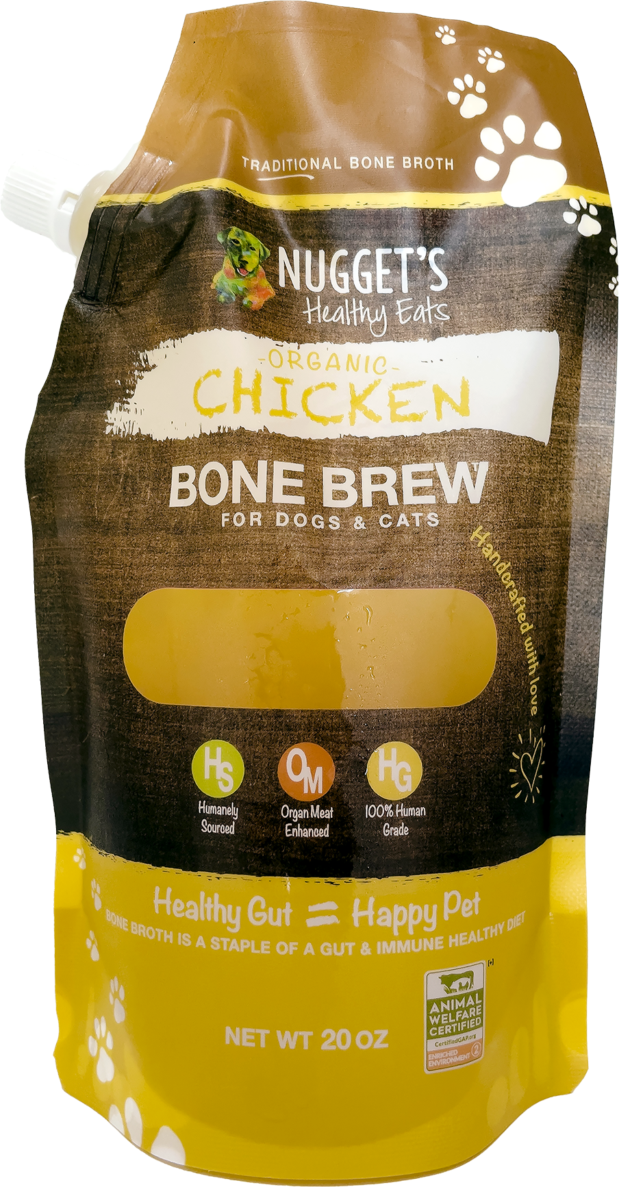 Nuggets Healthy Bone Brew 20oz Chicken
