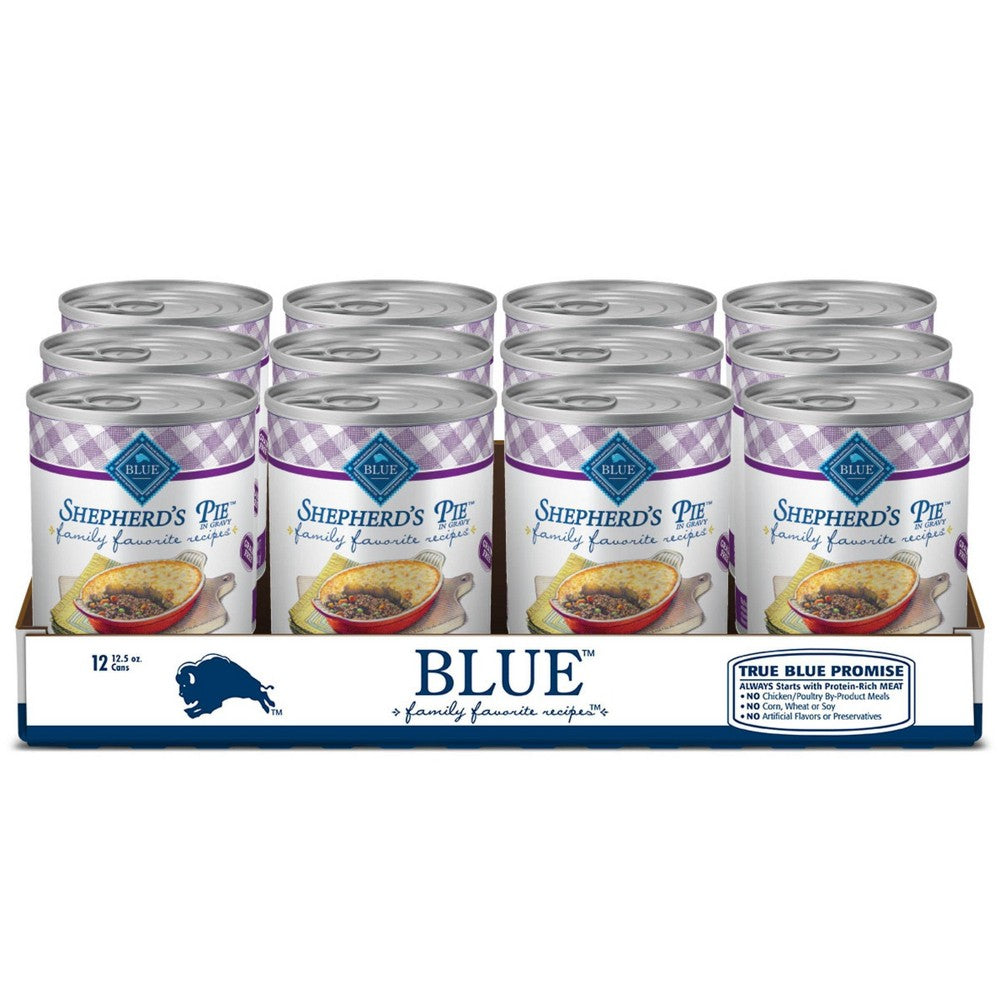 Blue Buffalo Family Favorite Recipes Beef In Gravy Wet Dog Food - 12.5oz