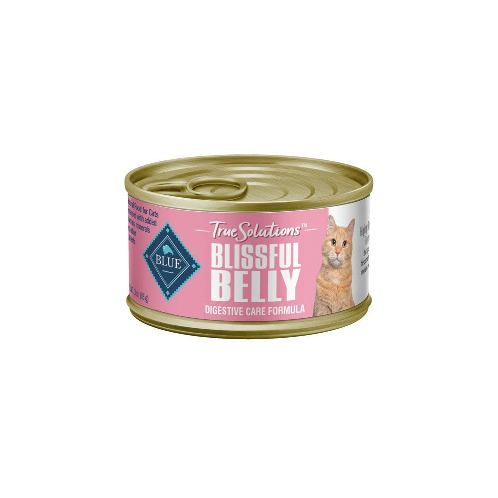 Blue Buffalo True Solutions Blissful Belly Digestive Care Chicken Flavor Premium Wet Cat Food - 3oz