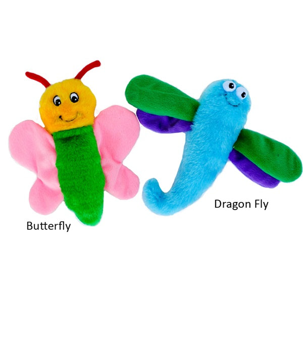 ZippyPaws - Spencer The Crinkle Monkey Dog Toy Squeaker and Crinkle Plush Toy - Brown XL