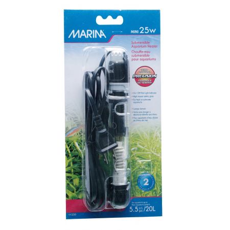 Marina Submersible Aquarium Heater 6-Inch 25-Watt