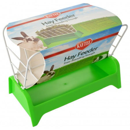 Kaytee Free Standing Trough Hay Feeder Assorted 7 inches
