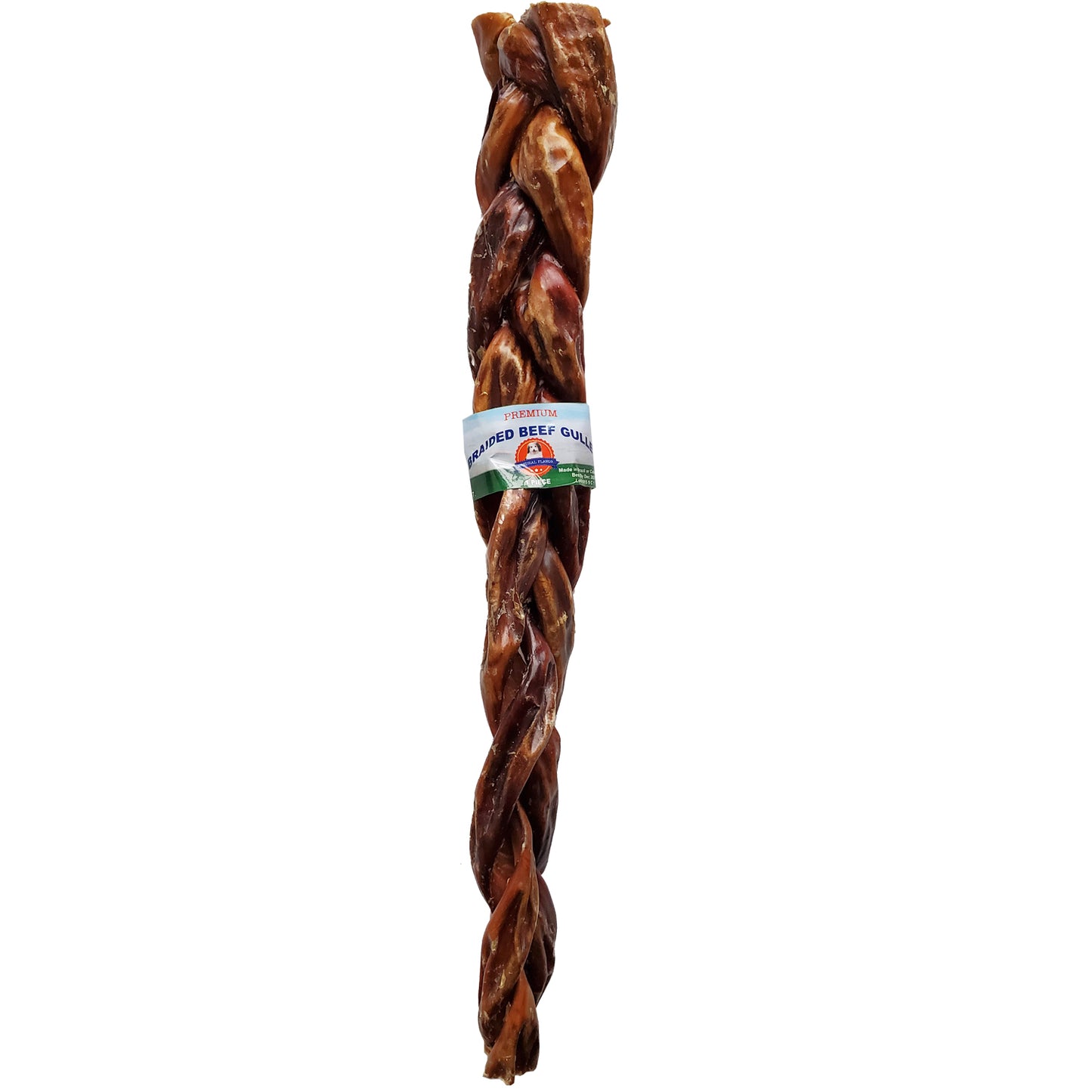Lennox Rawhide Express Premium Beef Gullet Braided 12in