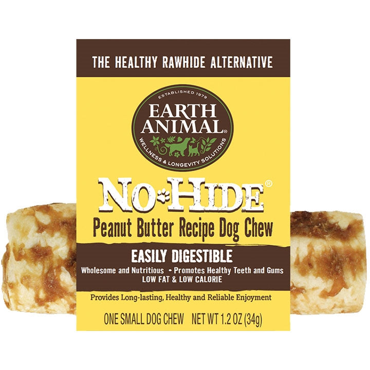 Earth Animal 4 in. No Hide Peanut Butter Dog Chew Treat