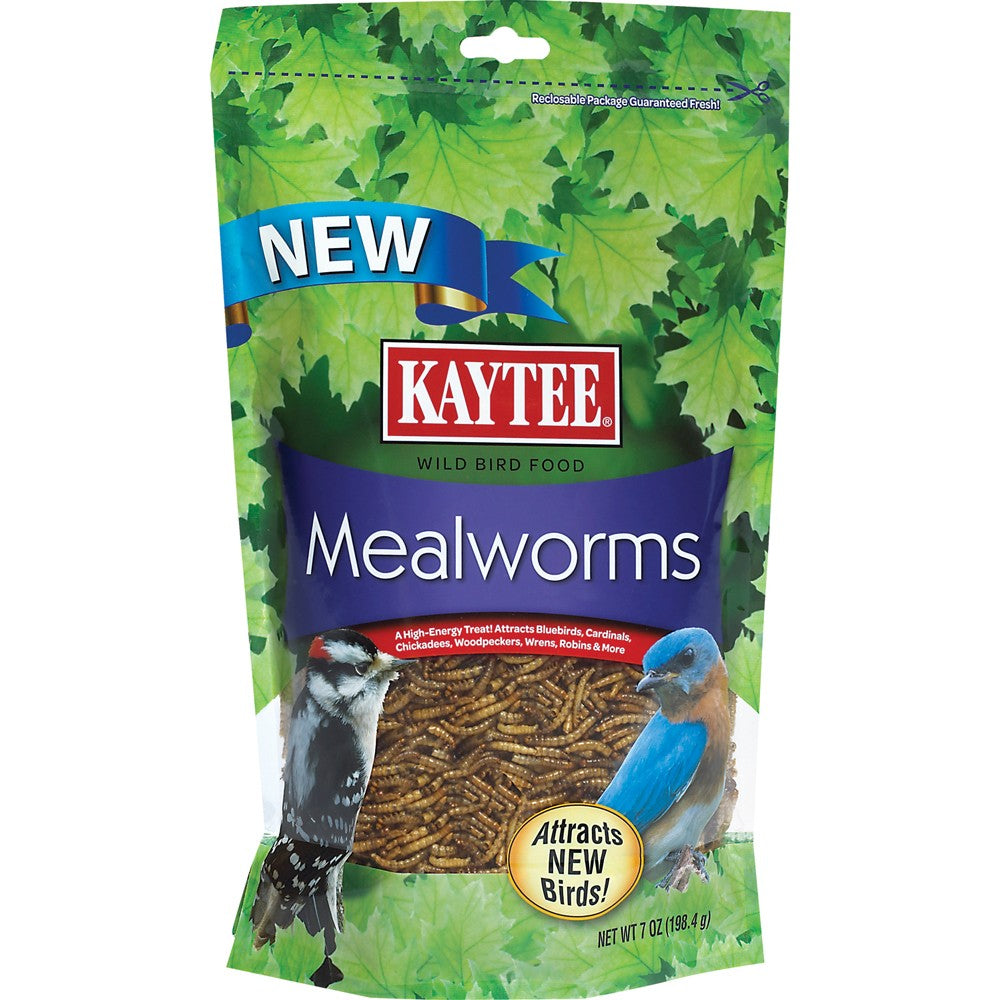 Kaytee Mealworms Wild Bird Feed 7 oz