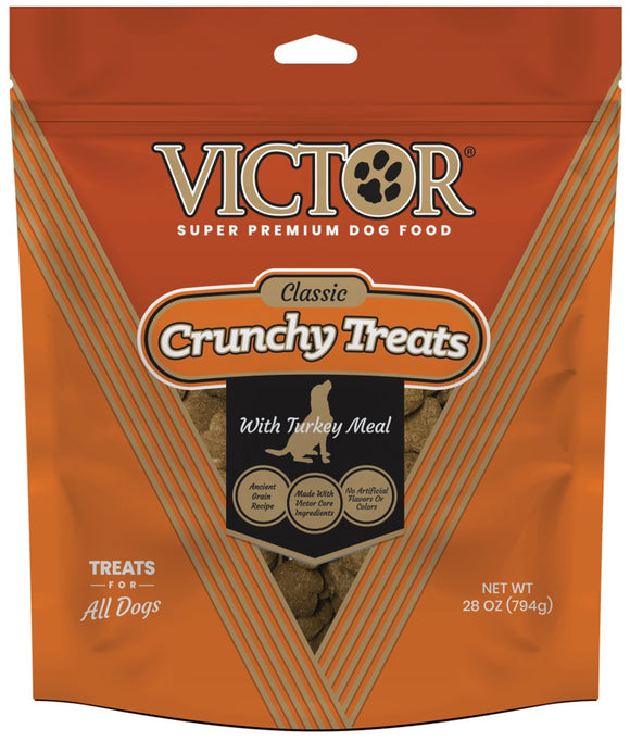 Victor 28 oz Classic Crunchy Dog Treats with Turkey Meal