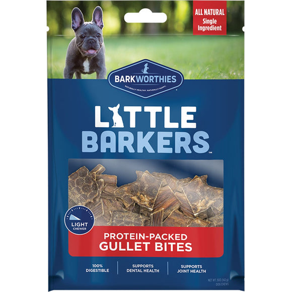 Barkworthies 5 oz Gullet Bites for Dog