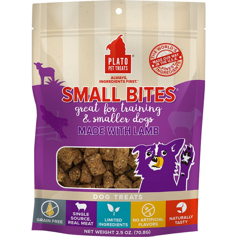 PLATO Small Bites Lamb 2.5oz (B09HL5CSWM)