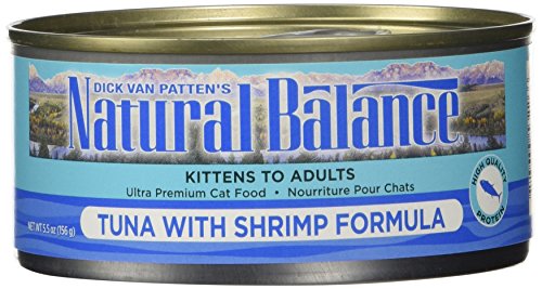 Natural Balance Ultra Premium Tuna with Shrimp Canned Cat Formula 5.5oz