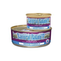 Natural Balance Indoor Formula Wet Cat Food 5.5-Ounce Can