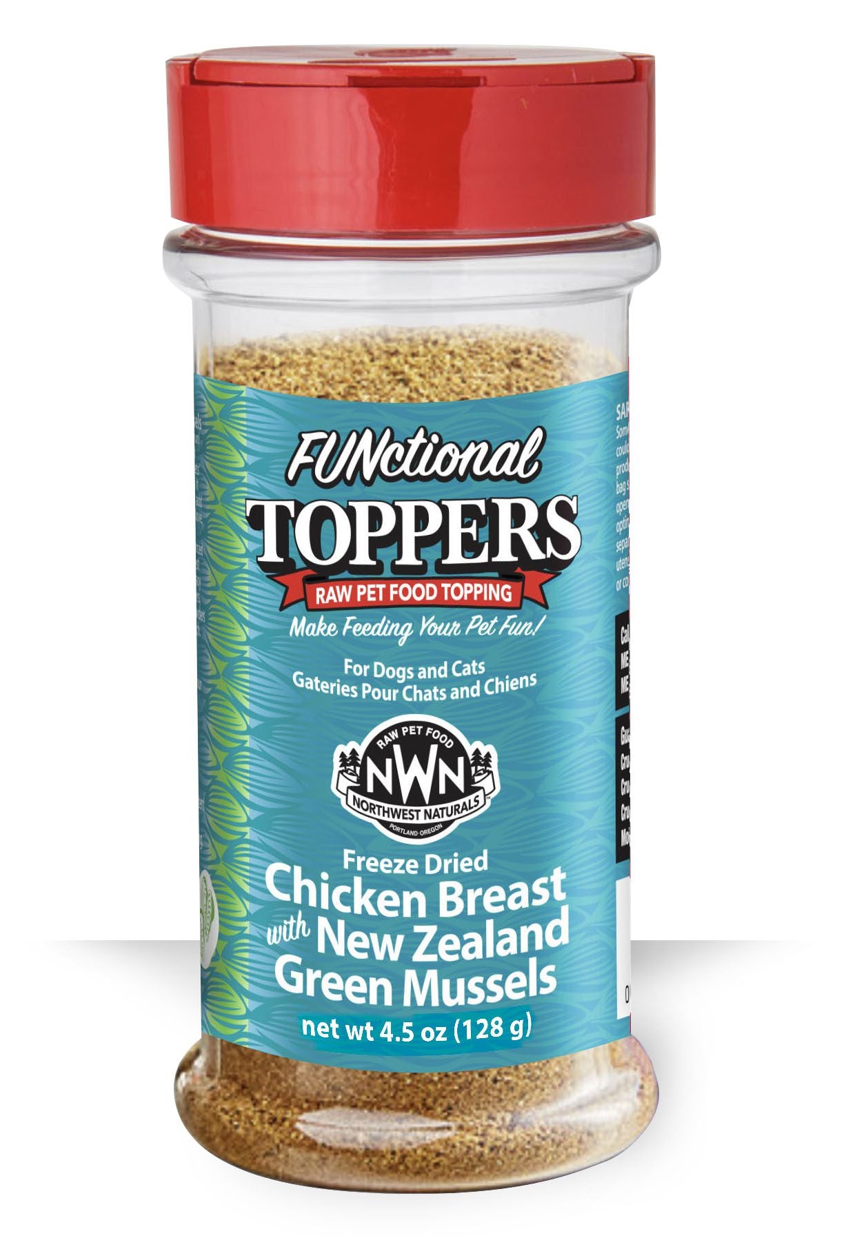 Northwest Naturals Freeze Dried Toppers 4.5oz Chicken