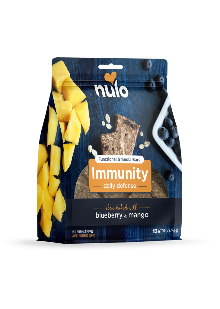 Nulo Dog Granola Bars 10oz Pumpkin Banana