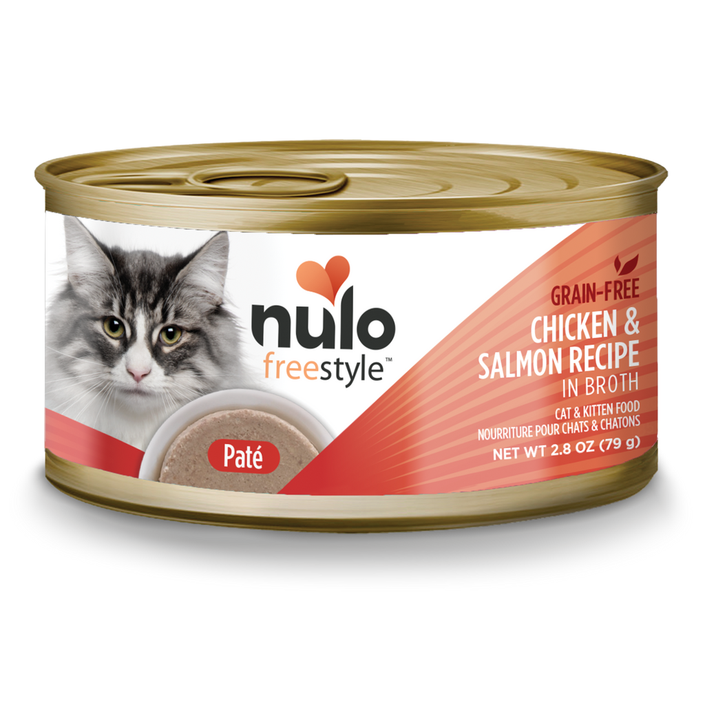 Nulo Freestyle 2.8oz Cat Food Pate Chicken and Salmon