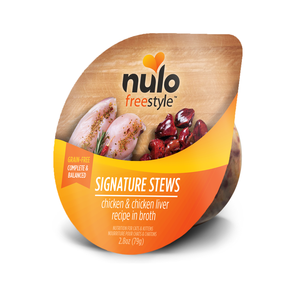Nulo Freestyle 2.8oz Cat Food Stew Chicken and Chicken Liver